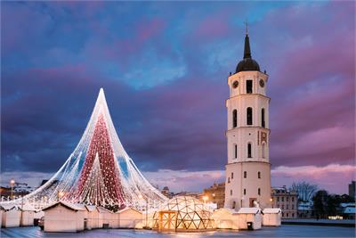 Adventzauber in Vilnius und Trakai | Litauen