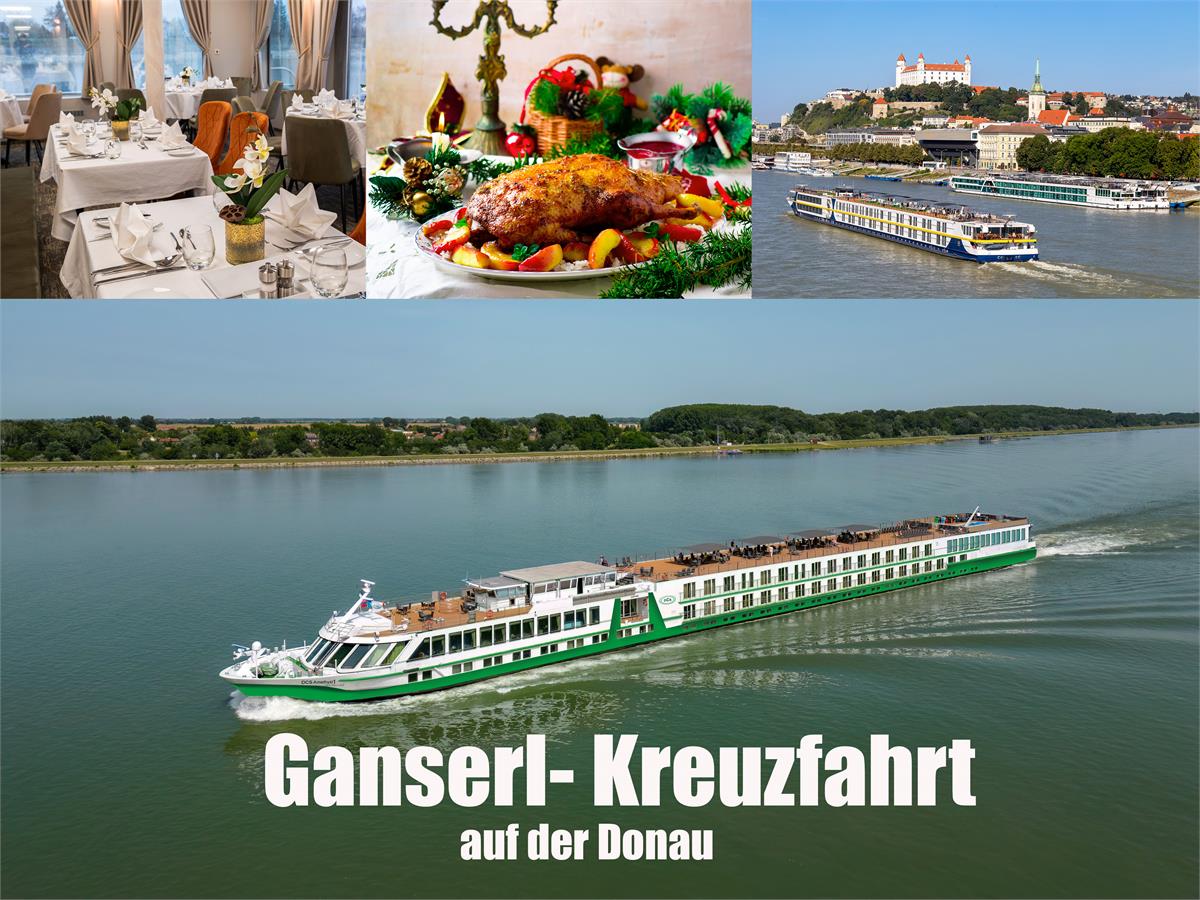 Kurz-Flussreise mit Gansl-Schmaus auf der Donau 2027 | Slowakei